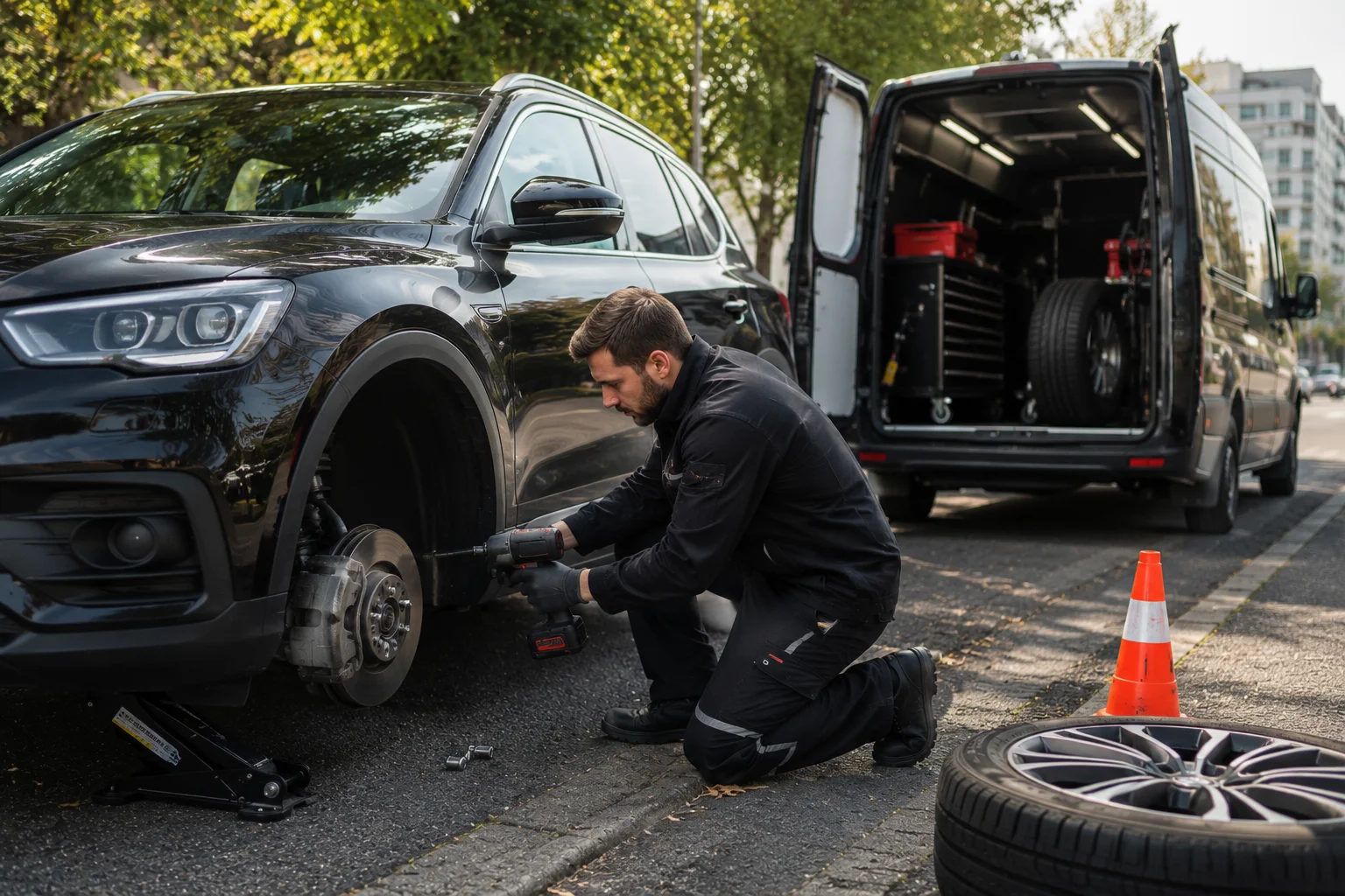 Tyre Change Service